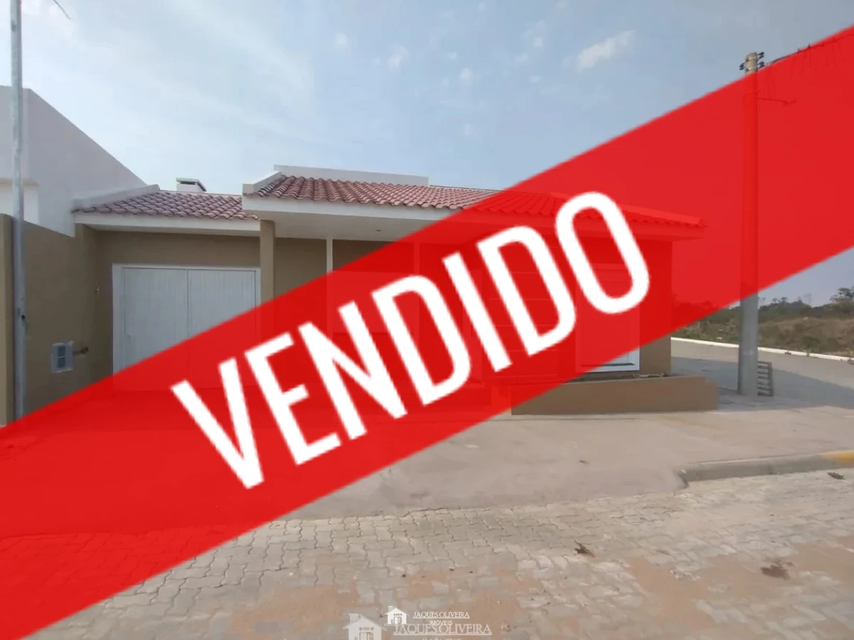 Casa de esquina construção nova - Vila Nova, Canguçu [3495]