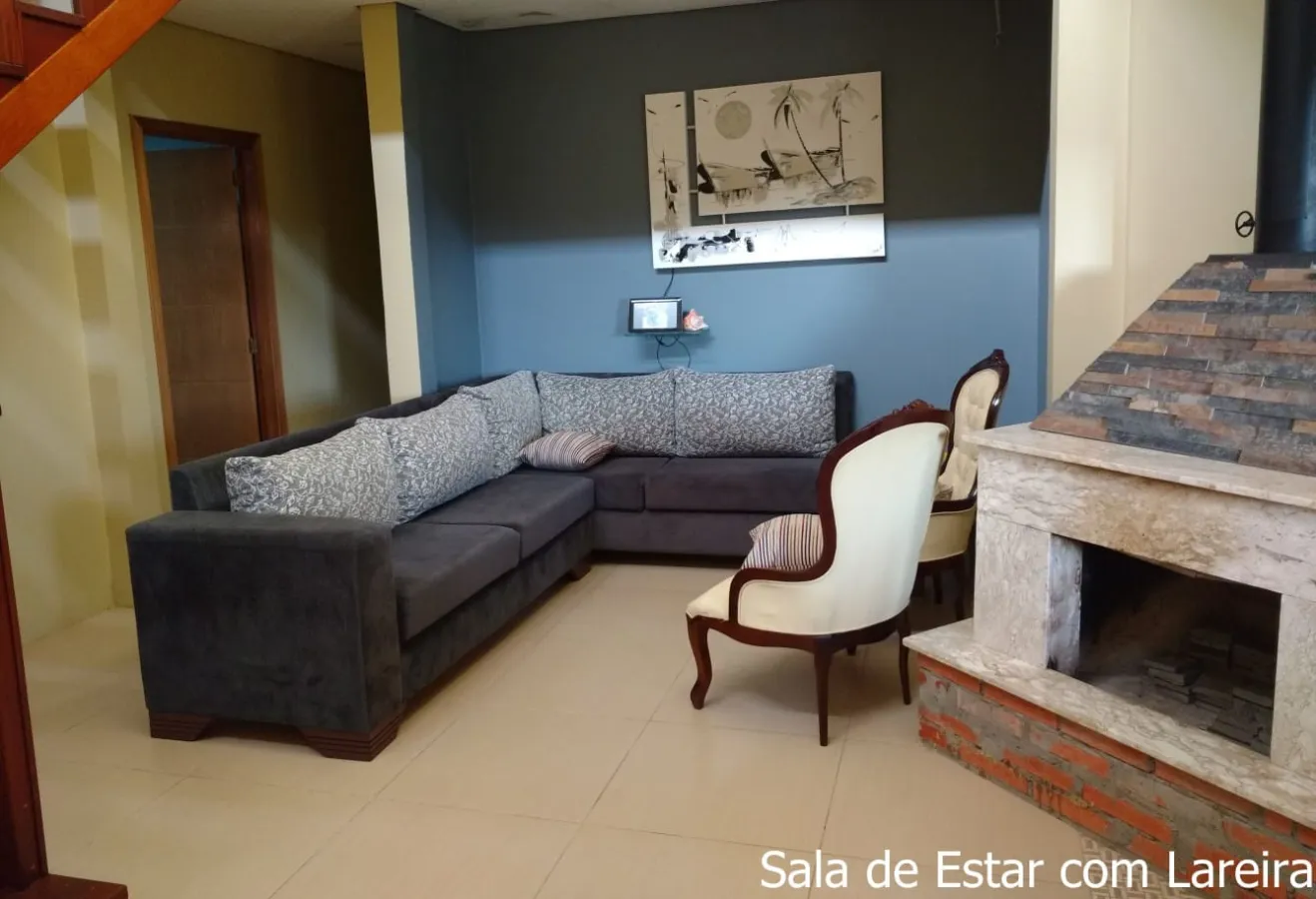 Imagem de Refúgio exclusivo com alto padrão e muito verde em Taquara/RS. Residência encantadora com piscina e espaço gourmet.