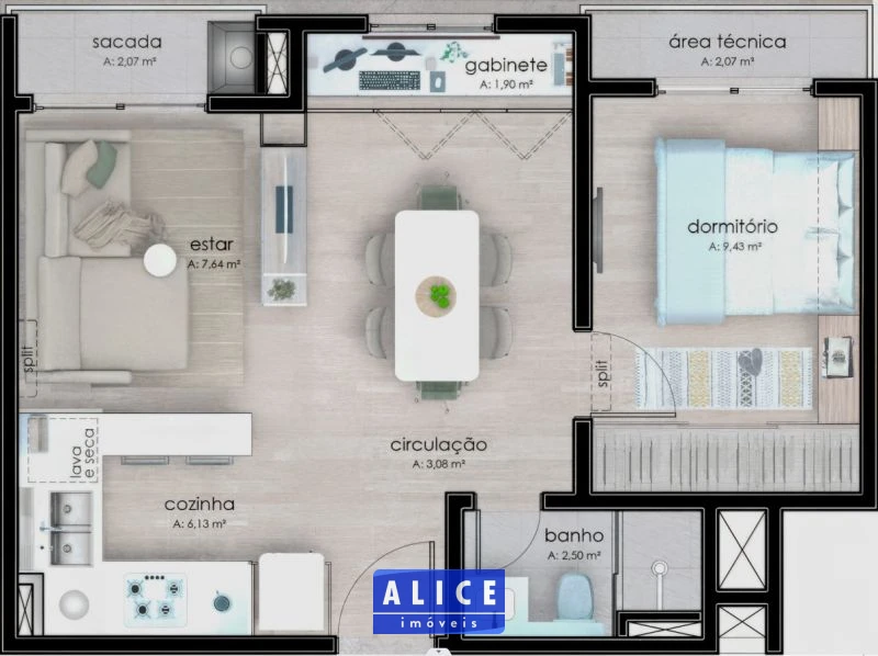 Imagem de Apartamento em Igrejinha bairro Centro