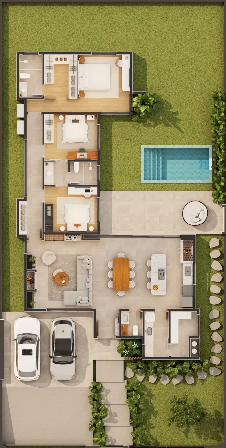 Imagem de Casa na planta Loteamento Veredas