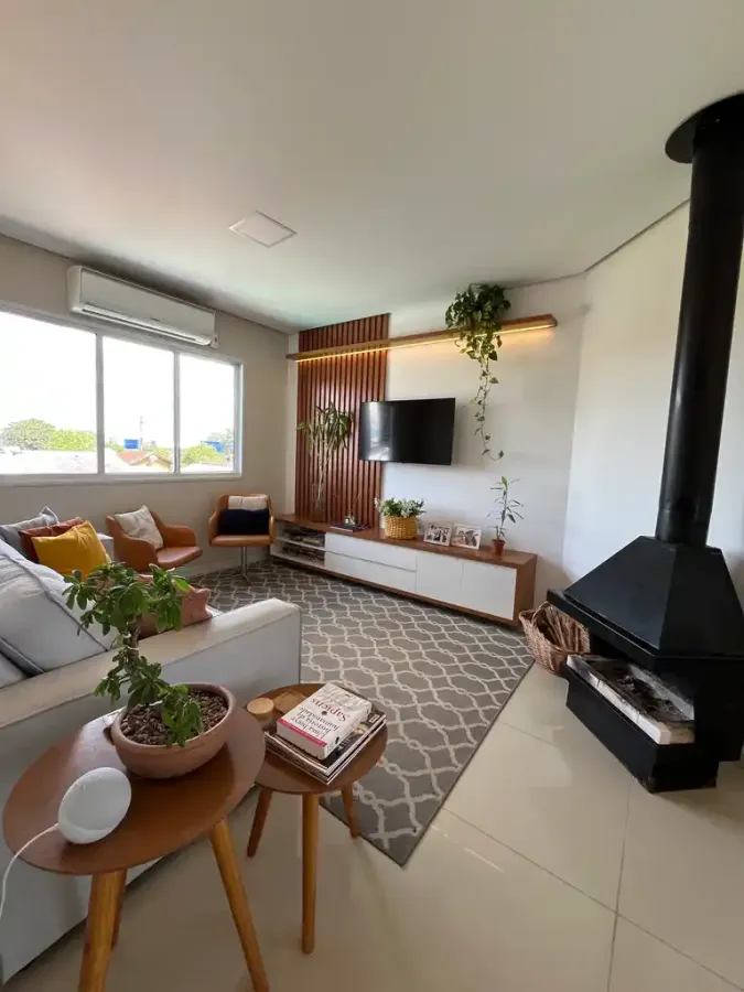 Casa da Figueira – Sobrado com Piscina e Energia Solar em Bairro Tranquilo de Taquara - Santa Terezinha, Taquara [9988]