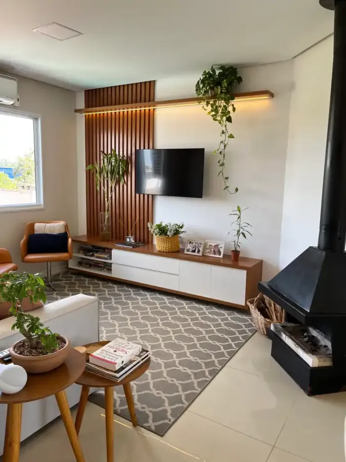 Casa da Figueira – Sobrado com Piscina e Energia Solar em Bairro Tranquilo de Taquara - Santa Terezinha, Taquara [9988]