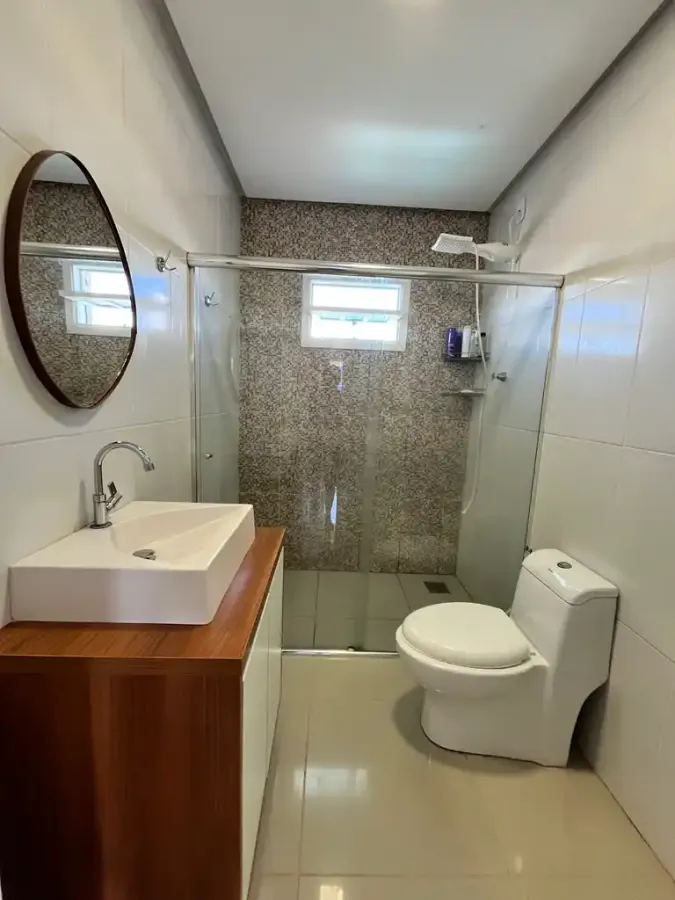 Casa da Figueira – Sobrado com Piscina e Energia Solar em Bairro Tranquilo de Taquara - Santa Terezinha, Taquara [9988]