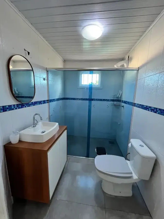 Casa da Figueira – Sobrado com Piscina e Energia Solar em Bairro Tranquilo de Taquara - Santa Terezinha, Taquara [9988]