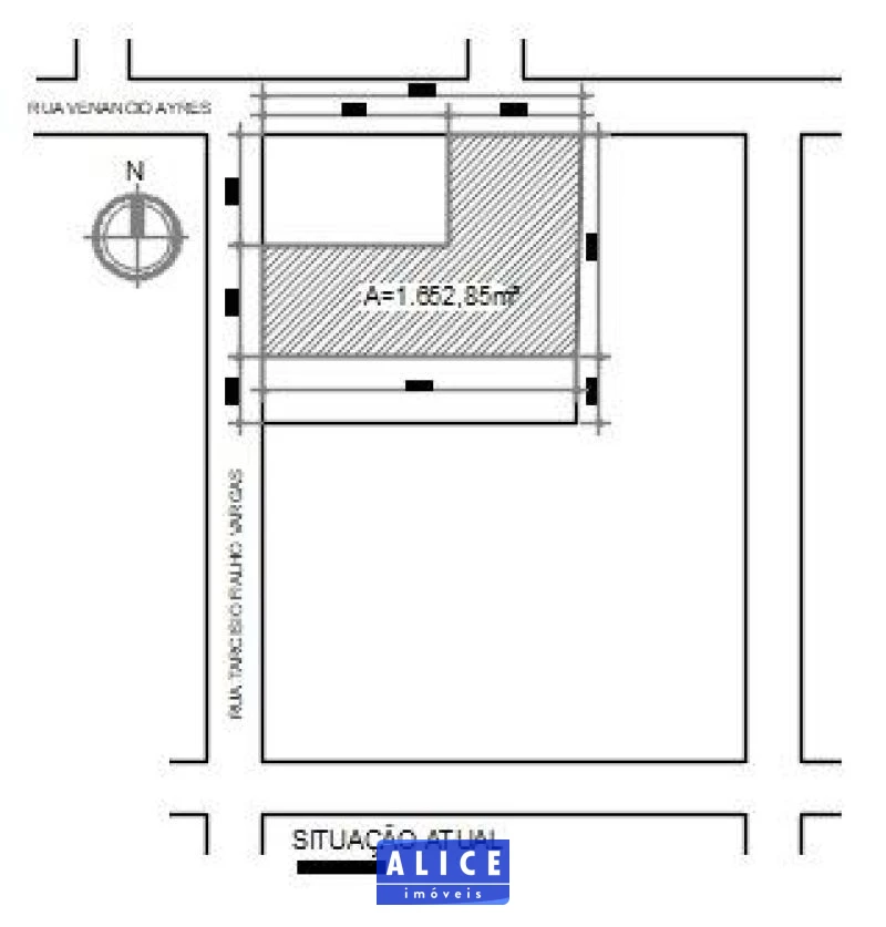 Imagem de Terreno em Taquara bairro Nossa Senhora De Fatima