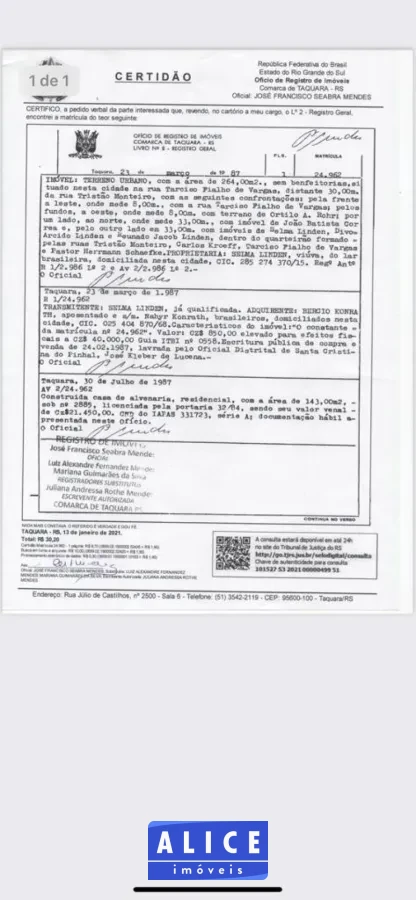 Casa em Taquara bairro Nossa Senhora De Fatima - Nossa Senhora De Fatima, Taquara [10091]