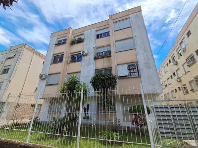 Imagem de Apartamento JK com um dormitório separado, sala e cozinha conjugada, banheiro.