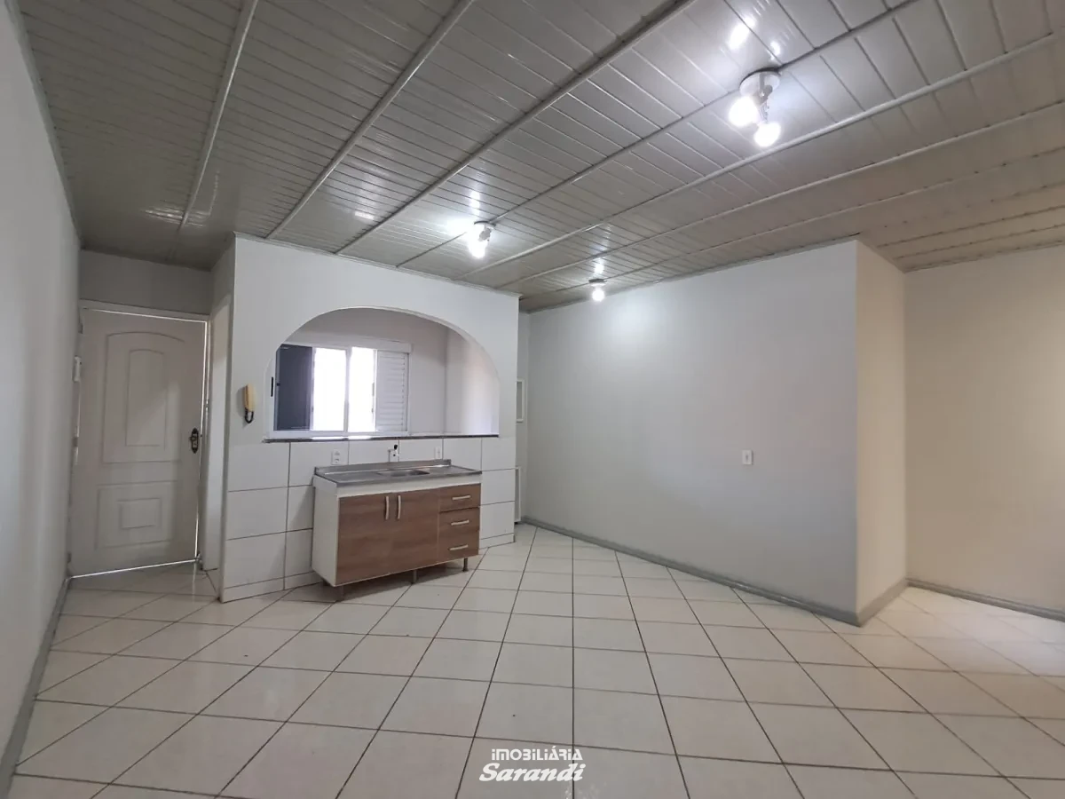 Imagem de Apartamento de frente com 2 dormitorios e churrasqueira