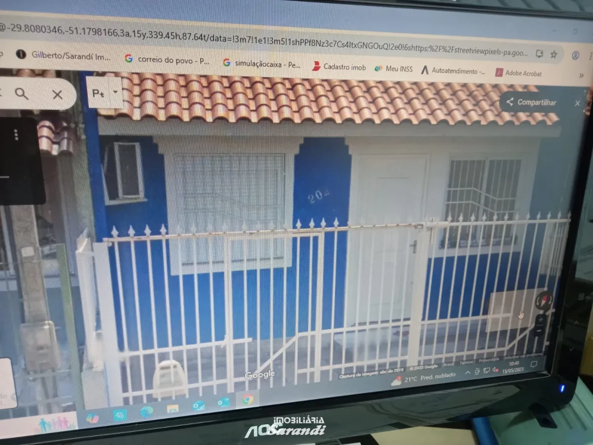 Imagem de Casa de alvenaria com dois dormitórios e vaga  para carro Sapucaia/RS