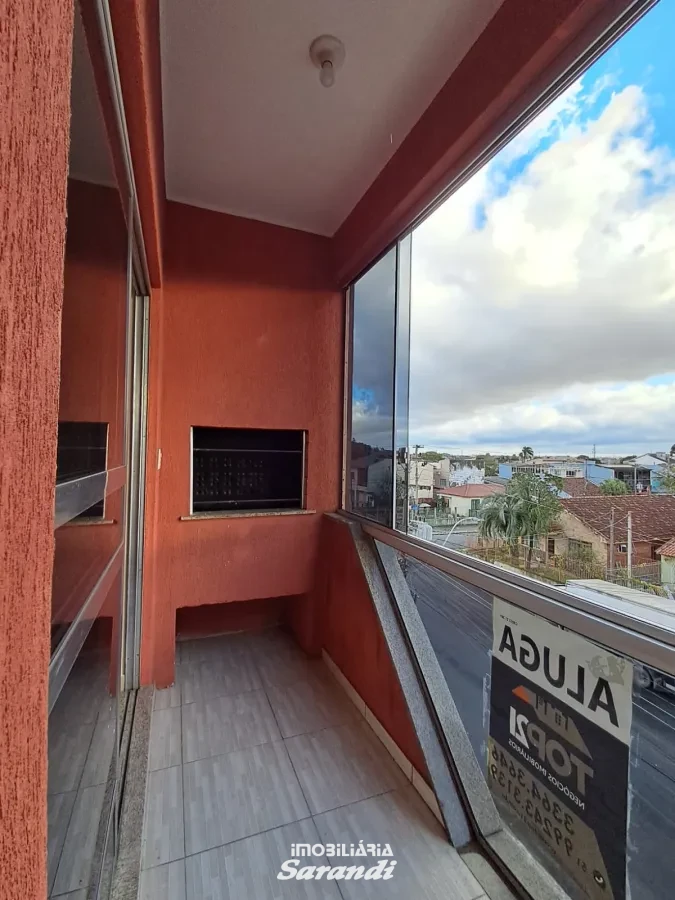 Imagem de Apartamento de Frente, com Suíte, sacada com churrasqueira e Garagem Coberta