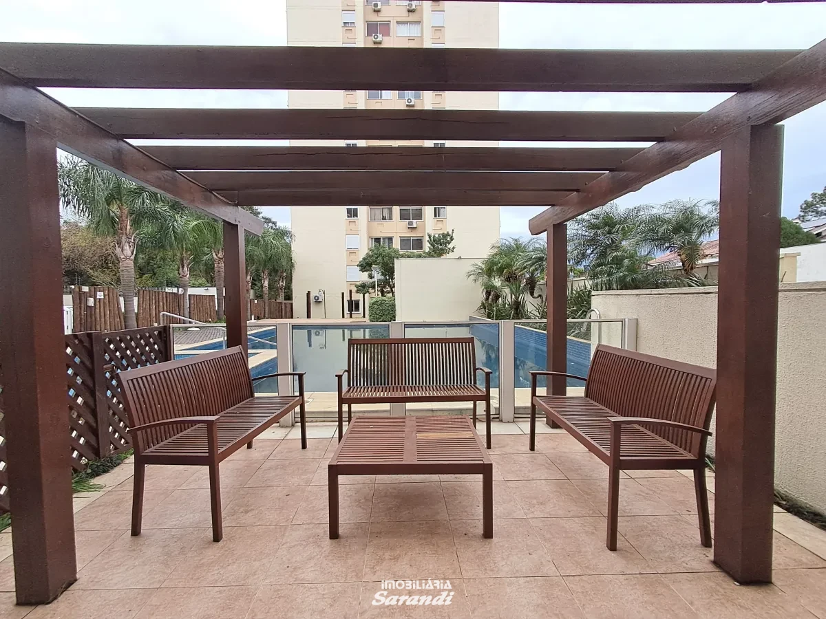 Imagem de Excelente apartamento semi mobiliado de dois dormitório, Sala, Cozinha/Área Serviço e banheiro, com vaga de Garagem.