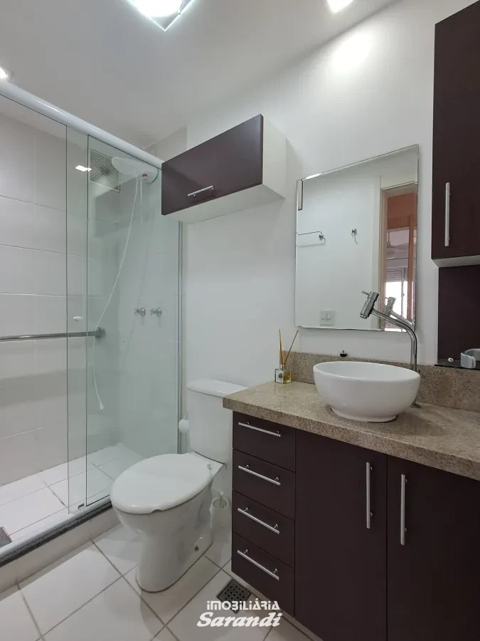 Imagem de Excelente apartamento semi mobiliado de dois dormitório, Sala, Cozinha/Área Serviço e banheiro, com vaga de Garagem.