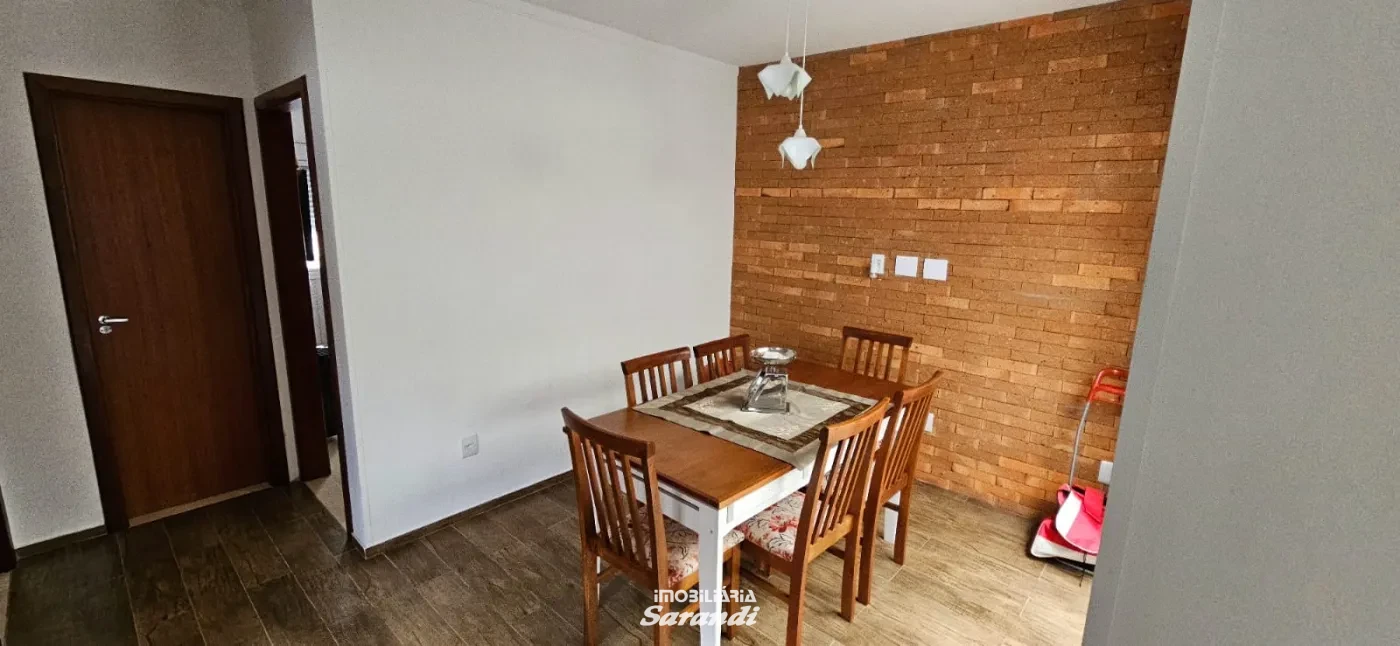 Imagem de Casa de alvenaria financiavel com área de 90,25m² três dormitórios semi mobiliada