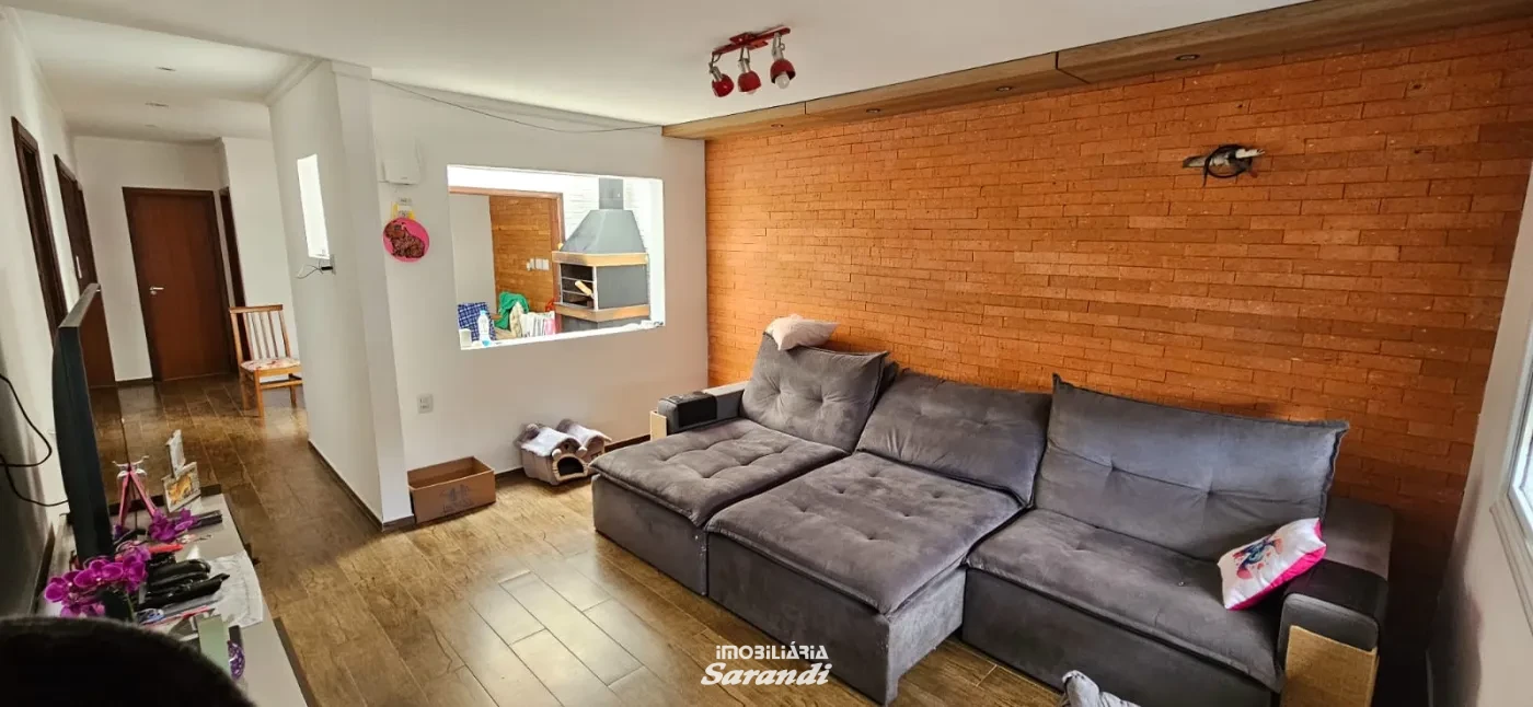 Imagem de Casa de alvenaria financiavel com área de 90,25m² três dormitórios semi mobiliada