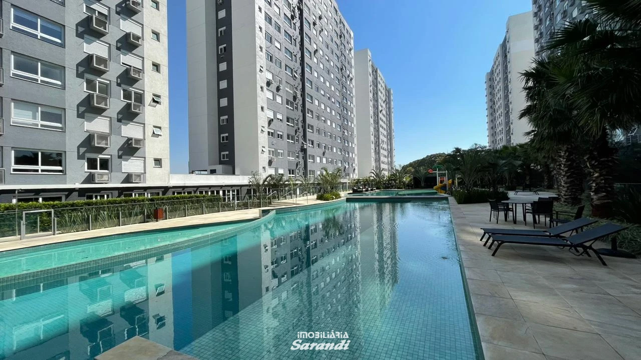 Imagem de Apartamento de 3 dormitórios no bairro São Sebastião - Infra de clube com piscina adulto e infantil