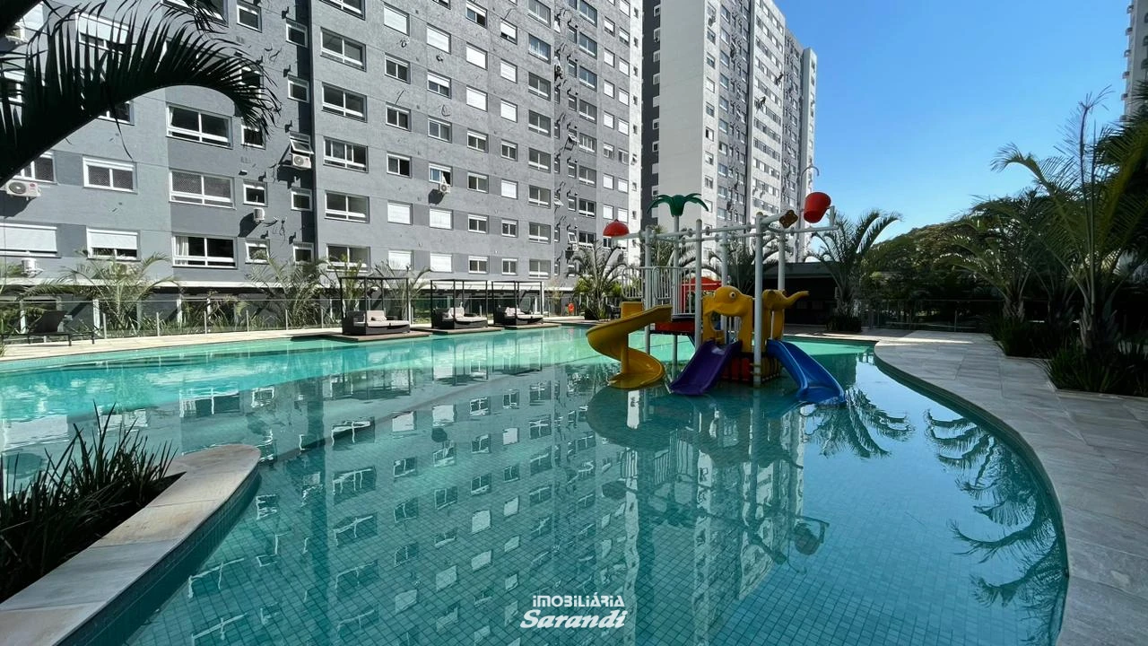 Imagem de Apartamento de 3 dormitórios no bairro São Sebastião - Infra de clube com piscina adulto e infantil