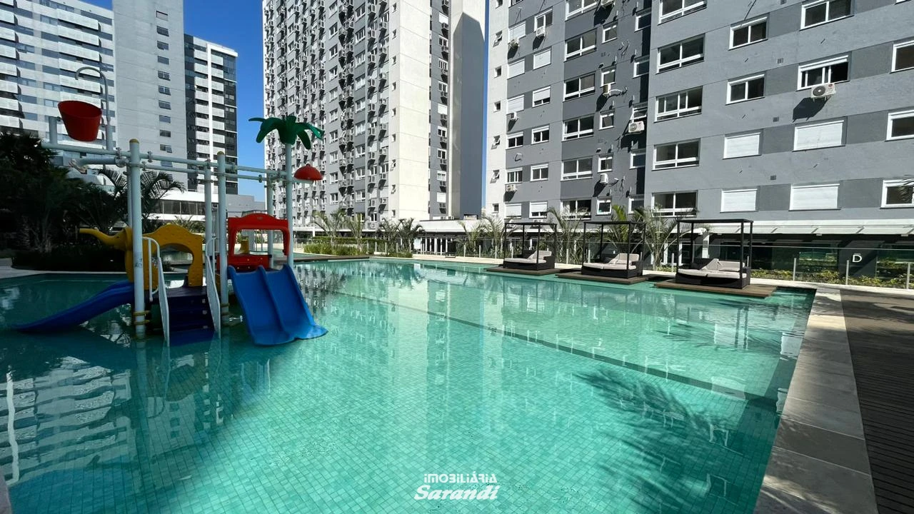 Imagem de Apartamento de 3 dormitórios no bairro São Sebastião - Infra de clube com piscina adulto e infantil
