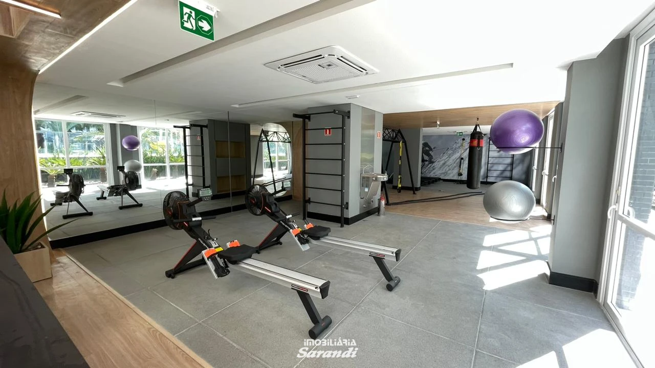 Imagem de Apartamento de 3 dormitórios no bairro São Sebastião - Infra de clube com piscina adulto e infantil