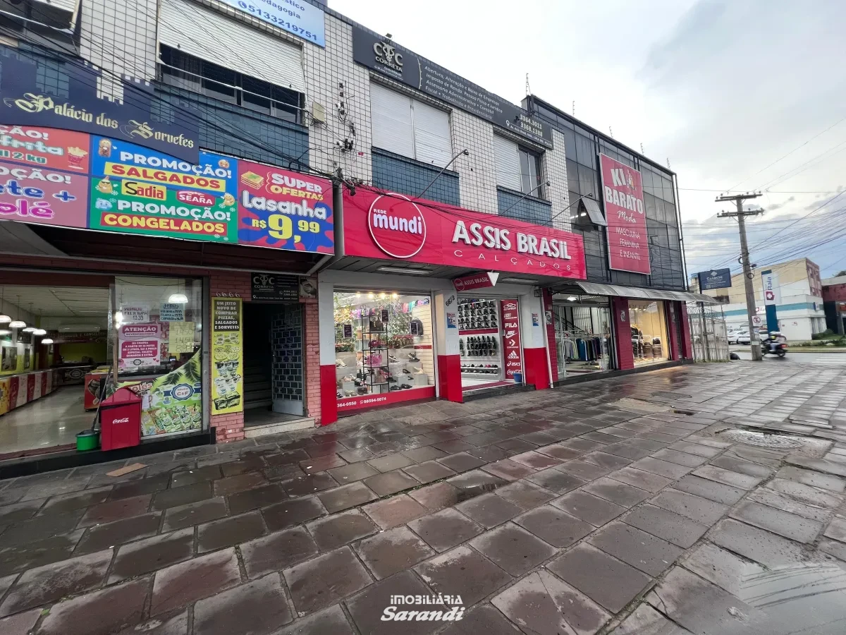 Imagem de Conjunto comercial de frente com duas salas, cozinha, banheiro