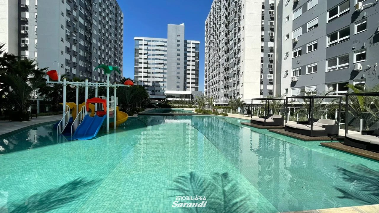 Imagem de Apartamento de 2 dormitórios no bairro São Sebastião - Infra de clube com piscina adulto e infantil