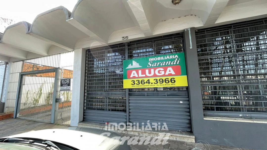 Loja comercial com aproximadamente 90m², possui banheiro e estacionamento frontal - Sarandi, Porto Alegre [1533]