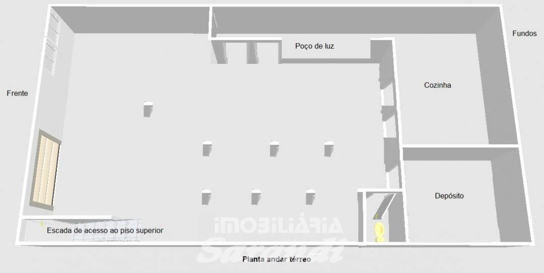 Imagem de 815V-Um sobrado de alvenaria com área de 304,42m², localizad