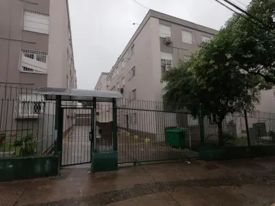 Imagem de Apartamento de um dormitório, sala, cozinha, área de serviço