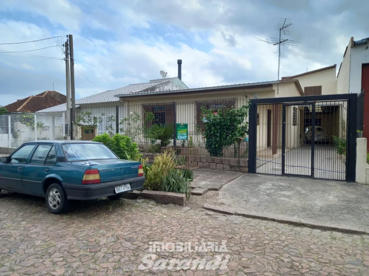 Imagem de Casa de alvenaria na frente e  sobrado nos fundos dois dormitórios bairro sarandi Porto Alegre