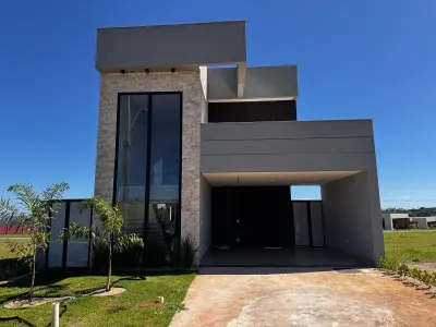 Imagem de Casa Florença - nova de alto padrão (Sobrado) – Solaris Laguna - Senador Canedo/GO