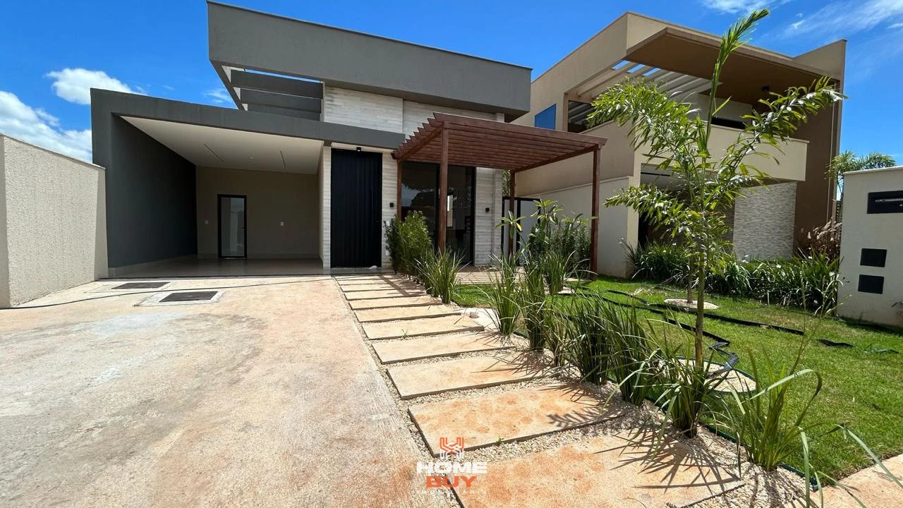 Imagem de Casa Siena - nova de alto padrão (Térrea) – Solaris Laguna - Senador Canedo/GO