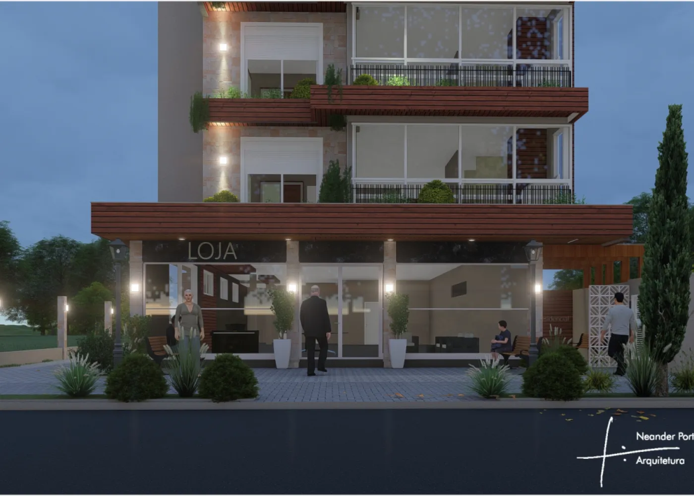 Imagem externa de Residencial Terrasse