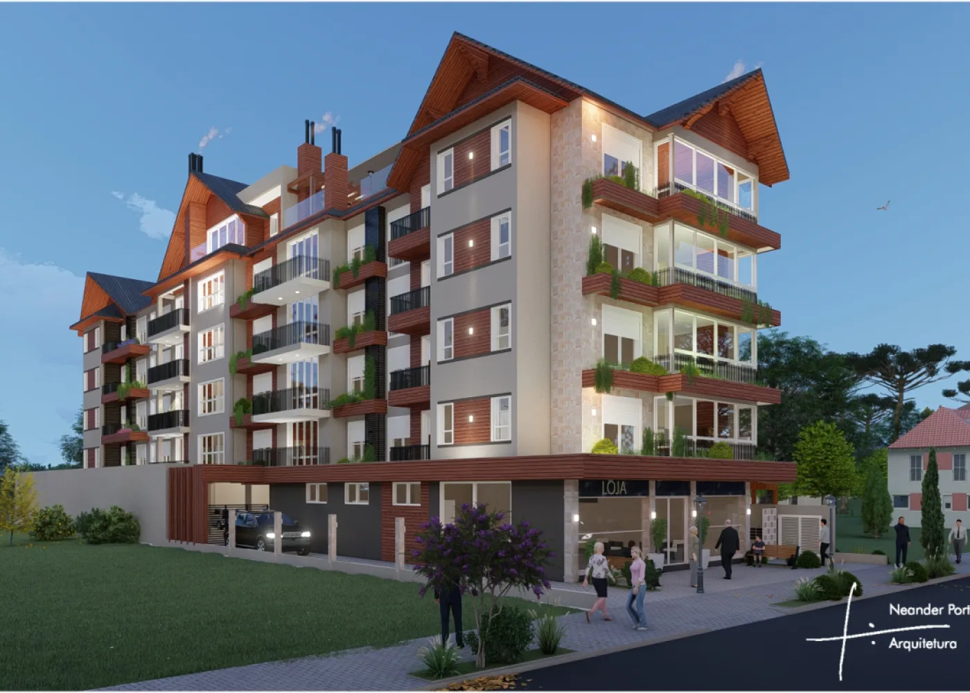 Imagem externa de Residencial Terrasse