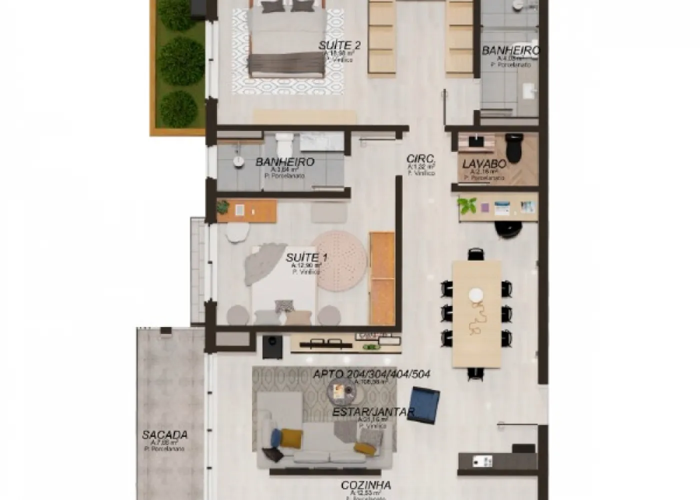 Imagem interna de Residencial Terrasse
