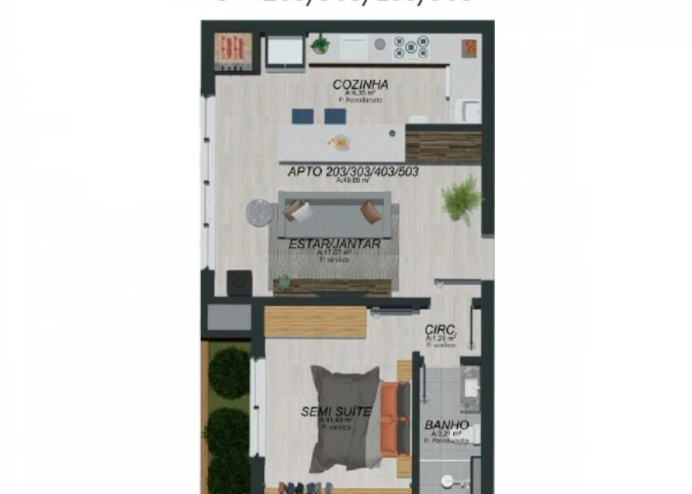 Imagem interna de Residencial Terrasse