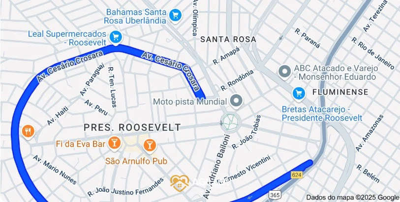 Imagem de Terreno de Esquina à Venda no Bairro Presidente Roosevelt – Excelente Localização em Avenida Comercial