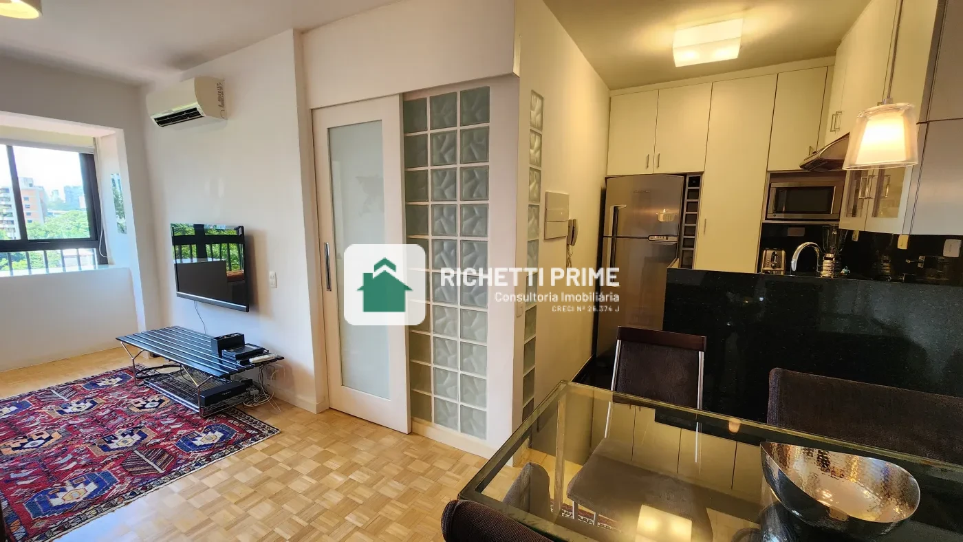 Imagem de Imóvel para aluguel possui 38 metros quadrados com 1 quarto em Itaim Bibi - São Paulo - SP