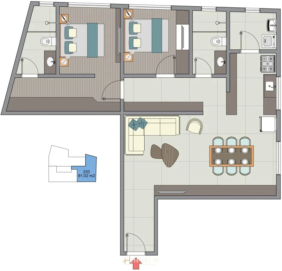 Imagem de Apartamento em Parque Real