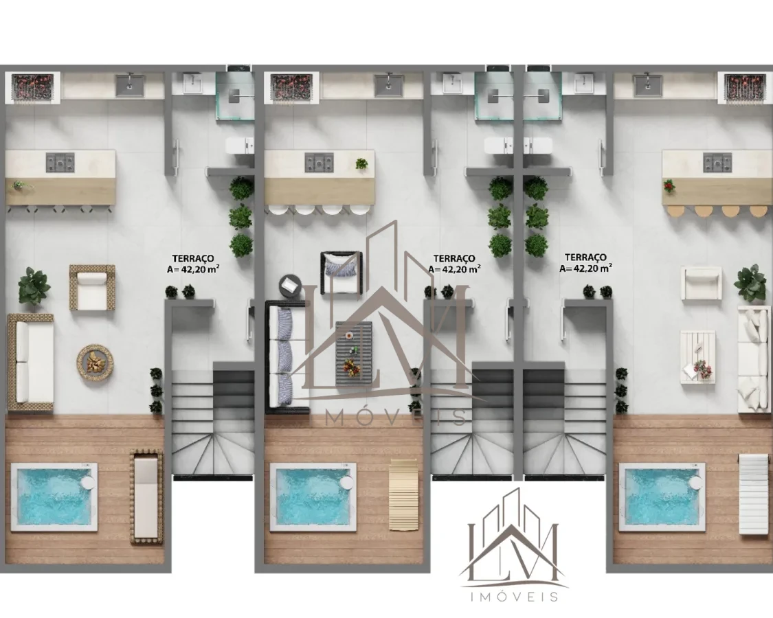 Imagem de Sobrado 3 Domitórios + Terraço a venda em Bombinhas