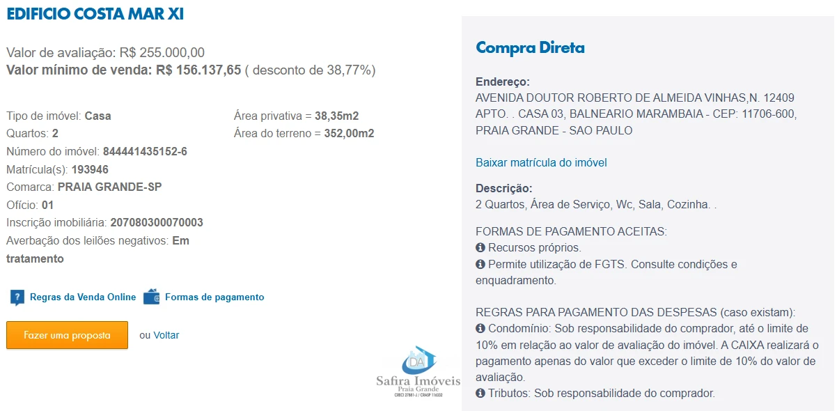 Imagem de IMÓVEIS LEILÕES CAIXA, ATENTE-SE AO ANUNCIO, A PRIMEIRA PROPOSTA LEVA!