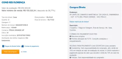 Imagem de IMÓVEIS LEILÕES CAIXA, ATENTE-SE AO ANUNCIO, A PRIMEIRA PROPOSTA LEVA!