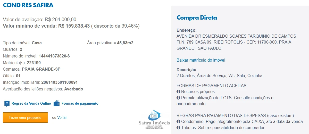 Imagem de IMÓVEIS LEILÕES CAIXA, ATENTE-SE AO ANUNCIO, A PRIMEIRA PROPOSTA LEVA!