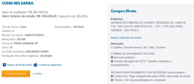 Imagem de IMÓVEIS LEILÕES CAIXA, ATENTE-SE AO ANUNCIO, A PRIMEIRA PROPOSTA LEVA!