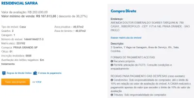 Imagem de IMÓVEIS LEILÕES CAIXA, ATENTE-SE AO ANUNCIO, A PRIMEIRA PROPOSTA LEVA!