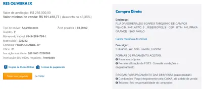 Imagem de IMÓVEIS LEILÕES CAIXA, ATENTE-SE AO ANUNCIO, A PRIMEIRA PROPOSTA LEVA!