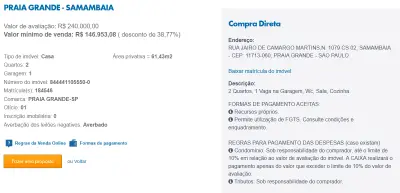 Imagem de IMÓVEIS LEILÕES CAIXA, ATENTE-SE AO ANUNCIO, A PRIMEIRA PROPOSTA LEVA!