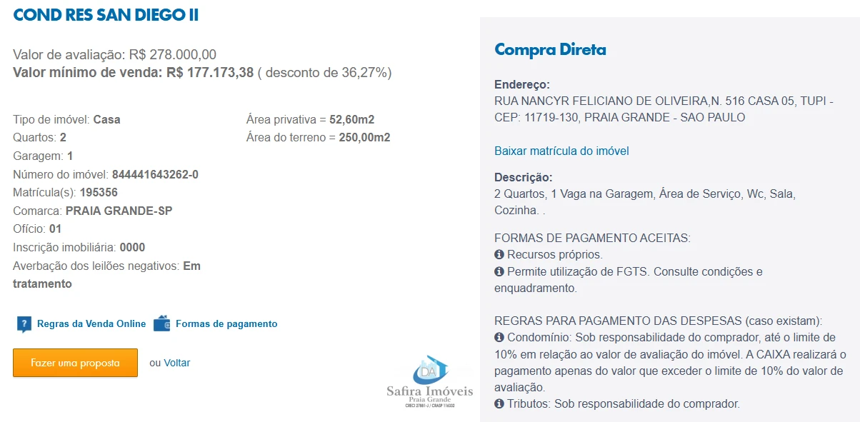 Imagem de IMÓVEIS LEILÕES CAIXA, ATENTE-SE AO ANUNCIO, A PRIMEIRA PROPOSTA LEVA!