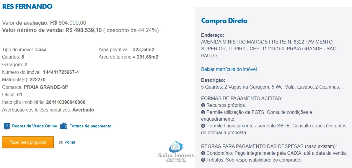 Imagem de IMÓVEIS LEILÕES CAIXA, ATENTE-SE AO ANUNCIO, A PRIMEIRA PROPOSTA LEVA!