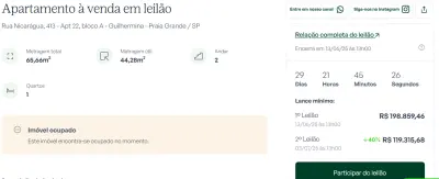 Imagem de IMÓVEIS LEILÕES/TRIBUNAL DE JUSTIÇA, ATENTE-SE AO ANUNCIO, 2° LEILÃO EM 03/07/25 AS 13 HORAS