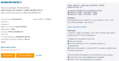 Imagem de IMÓVEIS LEILÕES CAIXA, ATENTE-SE AO ANUNCIO, 1° LEILÃO 21/07/25 AS 10 HORAS