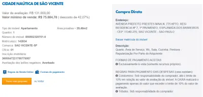 Imagem de IMÓVEIS LEILÕES CAIXA, ATENTE-SE AO ANUNCIO, A PRIMEIRA PRPOSTA LEVA!